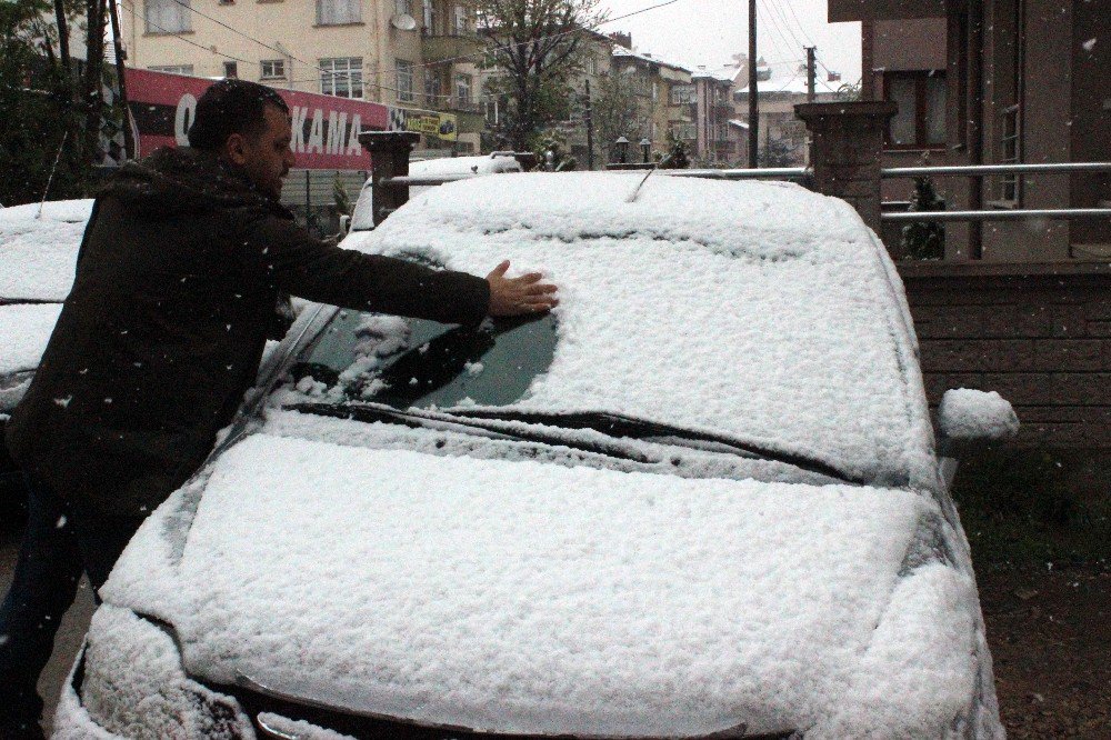 Nisan’da Bolu Dağı’nda Kar Sürprizi