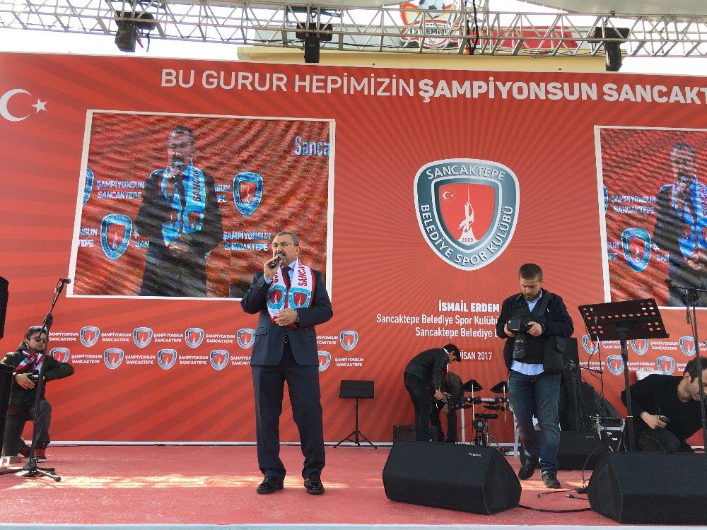 Şampiyon Sancaktepe Belediyespor 2. Lige Yükseldi