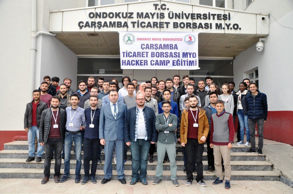 Omü ‘Hacker Kampa’ Ev Sahipliği Yaptı