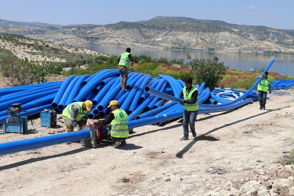 Birecik’in Su Problemi Çözüme Kavuşturuluyor