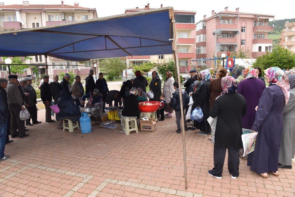 Çan Belediyesi’nden Miraç Kandilinde Gödek İkramı