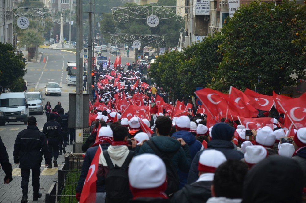 Aydın Şehitler İçin Yürüyecek