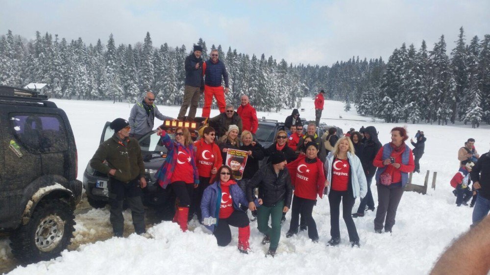 Offroadçılar Turistlere Yaylaları Gezdirdiler