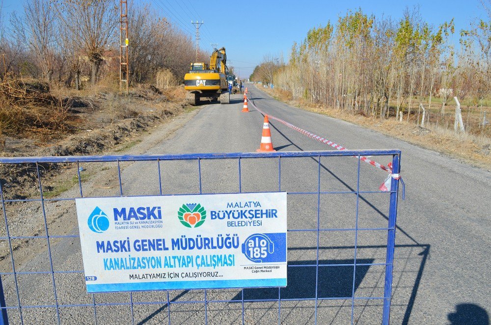 11 Mahallenin Kanalizasyon Altyapısı Yenilendi