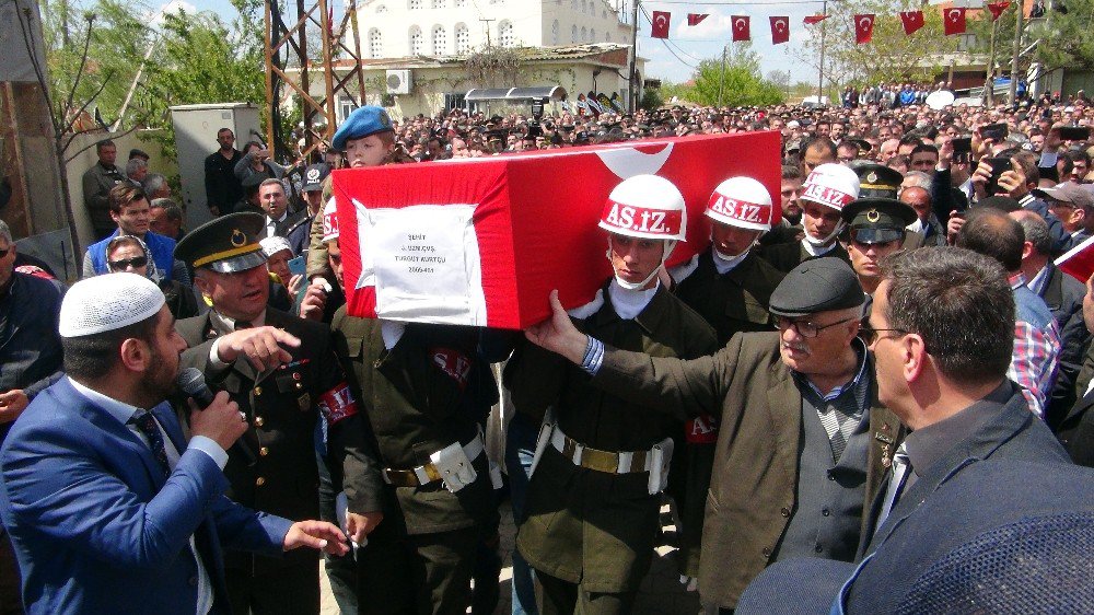 Tekirdağ Şehidini Son Yolculuğuna Uğurladı