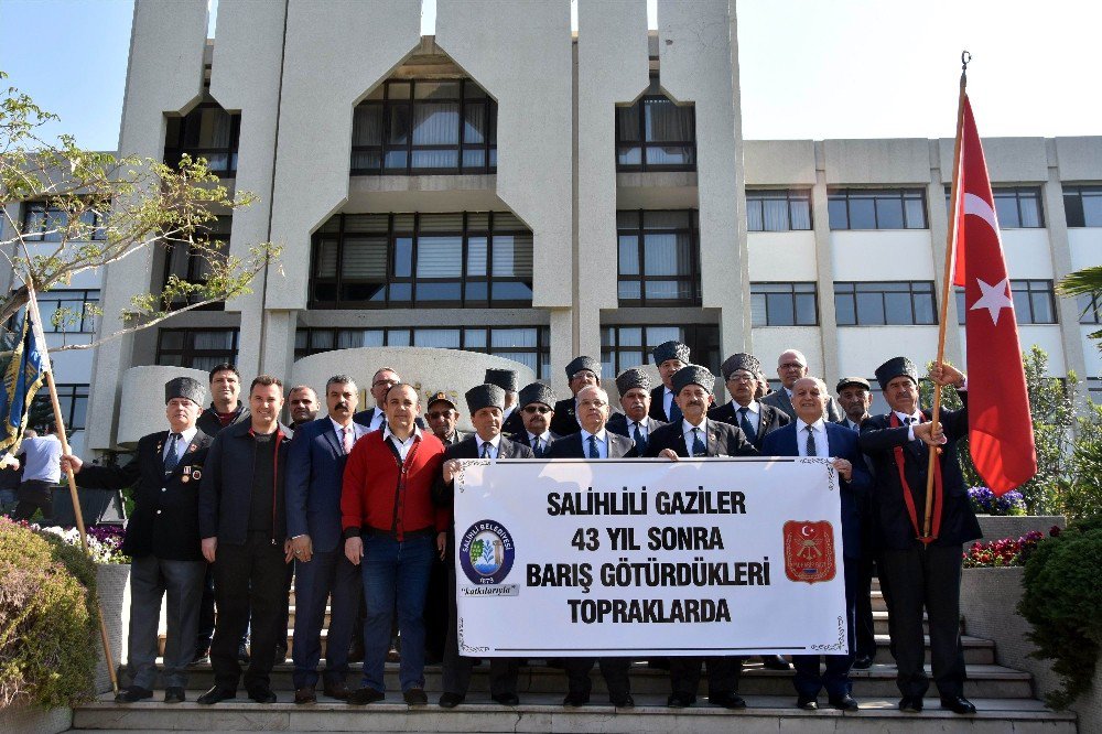 Salihlili Gaziler Kıbrıs’a Uğurlandı