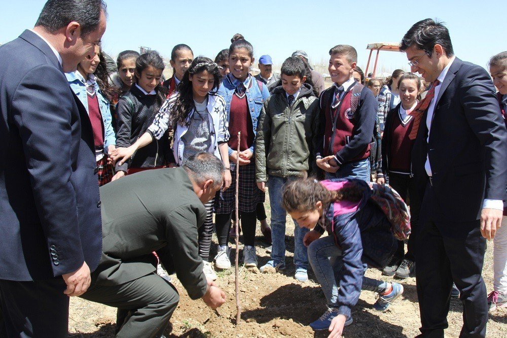 Başkale’de Fidan Dikimi