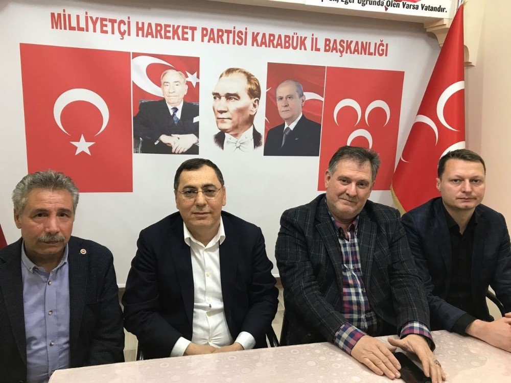 Ak Parti’den Mhp’ye Ziyaret