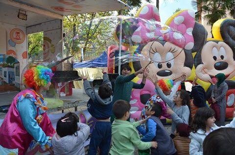 10’uncu Geleneksel Çocuk Festivali’nde Çocuklar Doyasıya Eğleniyor