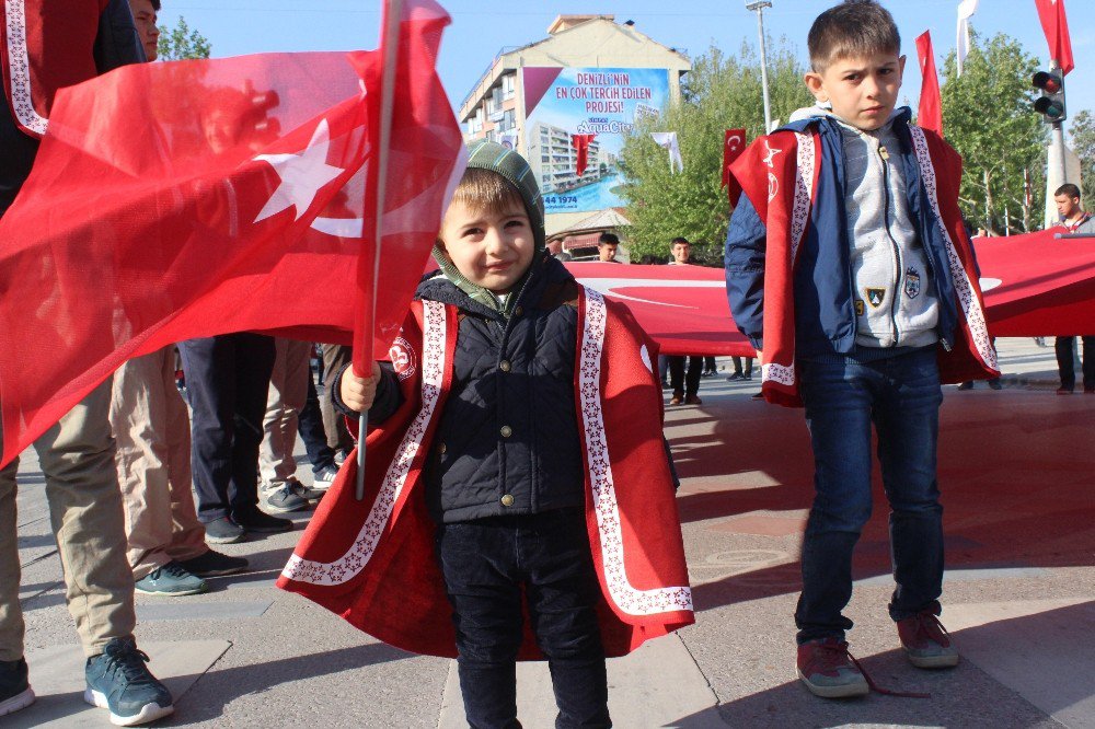 Denizli’de “57’inci Alay’a Vefa Yürüyüşü”