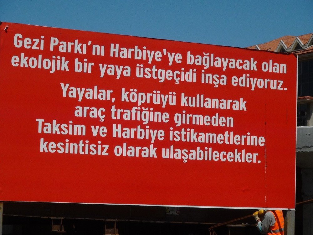 Gezi Parkı’na Ekolojik Köprü