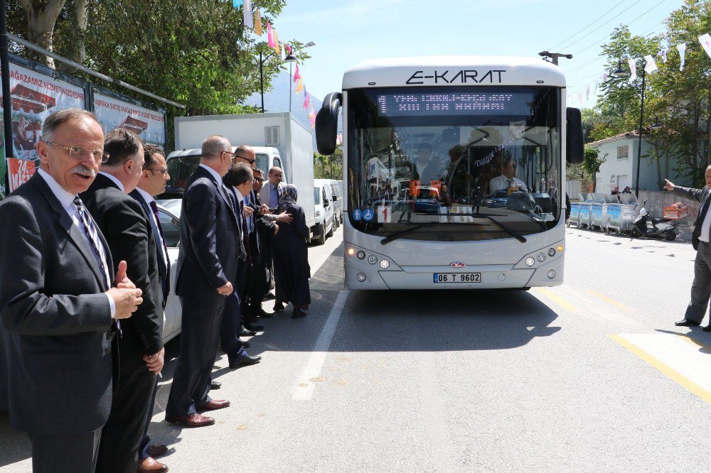 Elektrikli Otobüs Manisa Sokaklarında Test Sürüşüne Çıktı