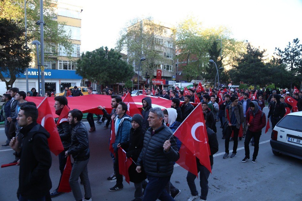 Sakarya’da ’57. Alay Vefa Yürüyüşü’ Gerçekleşti