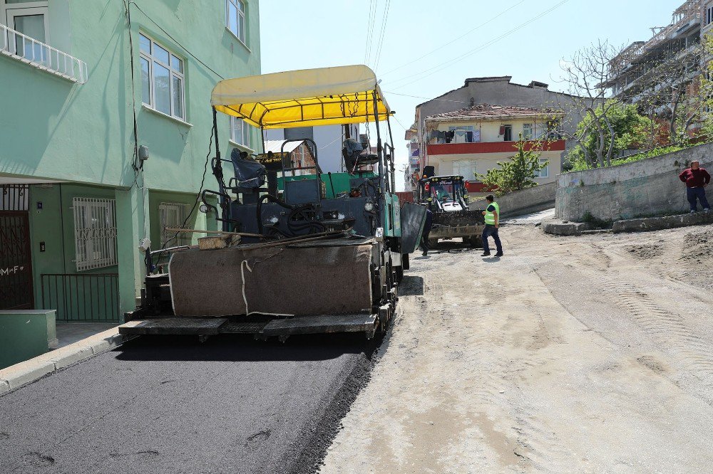 İlkadım Asfalt Sezonunu Açtı