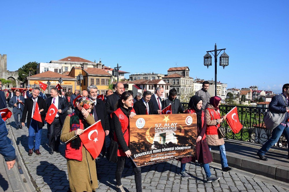 Trabzon’dan Çanakkale Şehitlerine Vefa