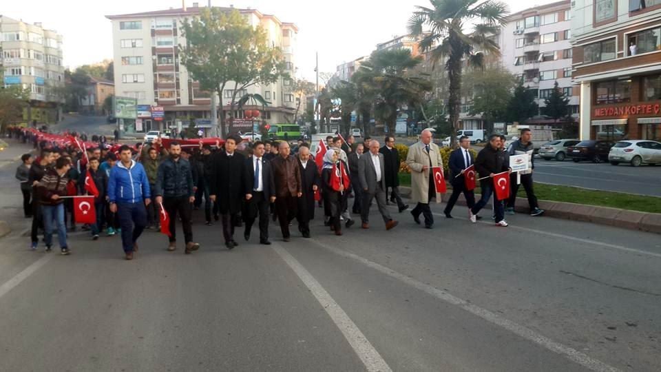 Tekirdağ’da 57. Alay Vefa Yürüyüşü