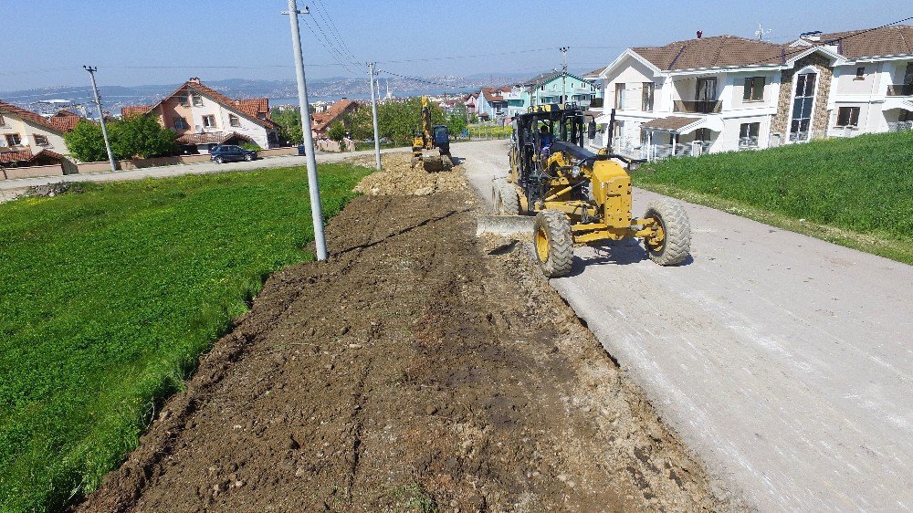 Hünkar Sokakta Yol Genişletme Çalışması