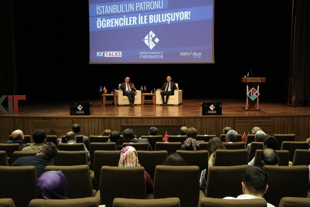 İstanbul’un Patronu Kadir Topbaş Hkü Öğrencileri İle Buluştu