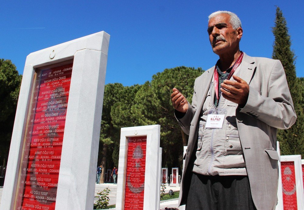 Şehit Fethi Sekin’in Babası Çanakkale Şehitliklerini Gezdi