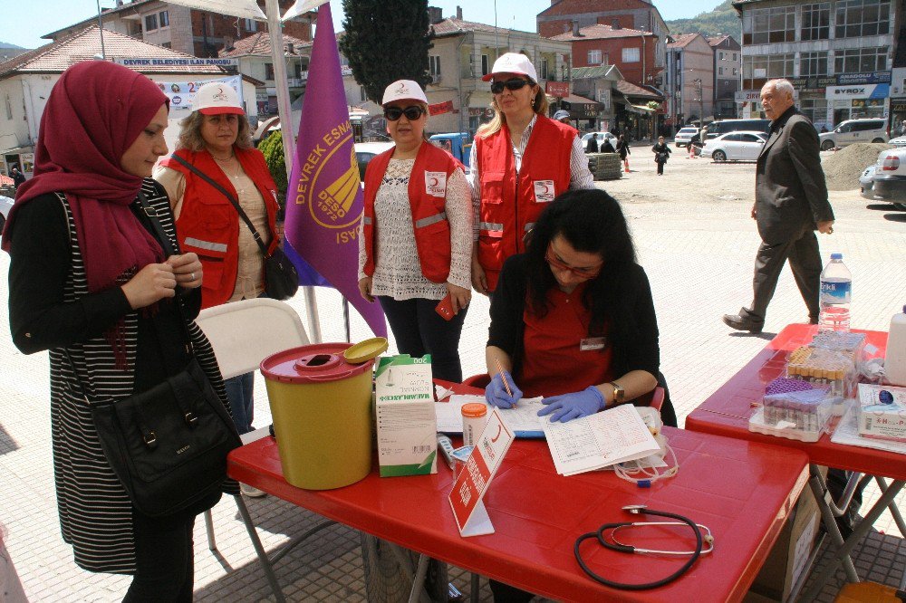 Devrek’te Odalarından Kan Bağışı Kampanyası