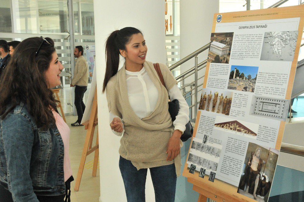 Kmü’de Arkeoloji Bölümü Öğrencilerinden Poster Sergisi