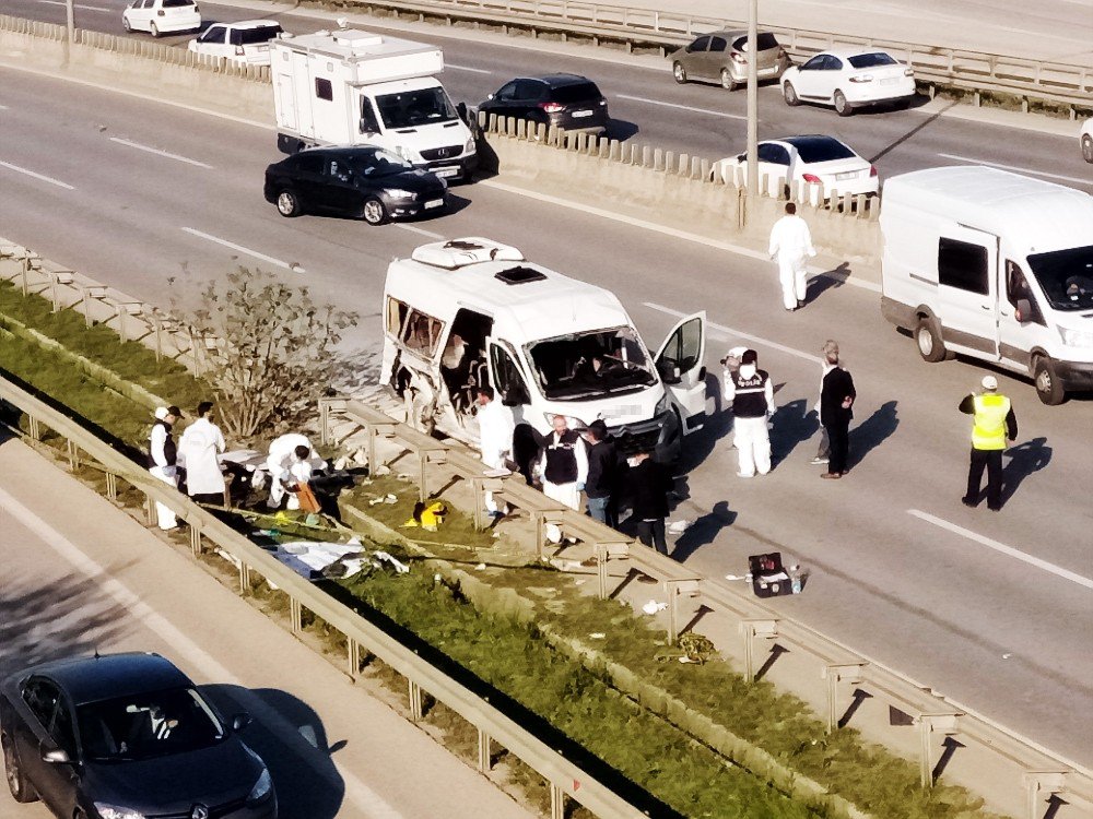 Patlamanın Meydana Geldiği Minibüste İnceleme Sona Erdi