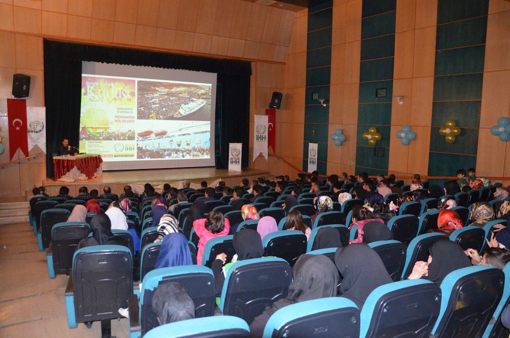 Tatvan’da "Benim Adım Kudüs” Konulu Konferans Düzenlendi