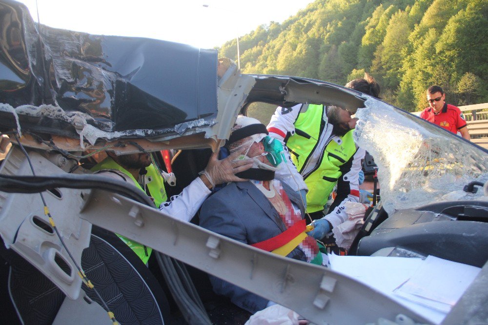 Bolu Dağı’nda Trafik Kazası: 1 Yaralı