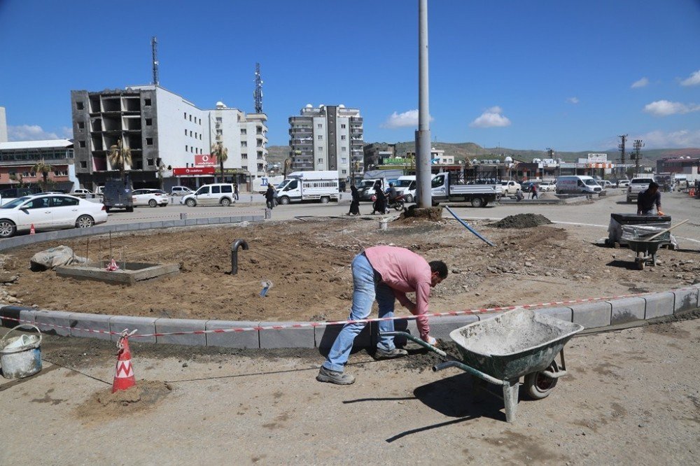 Cizre’de Akıllı Ulaşım Ve Kavşak Çalışmaları Devam Ediyor