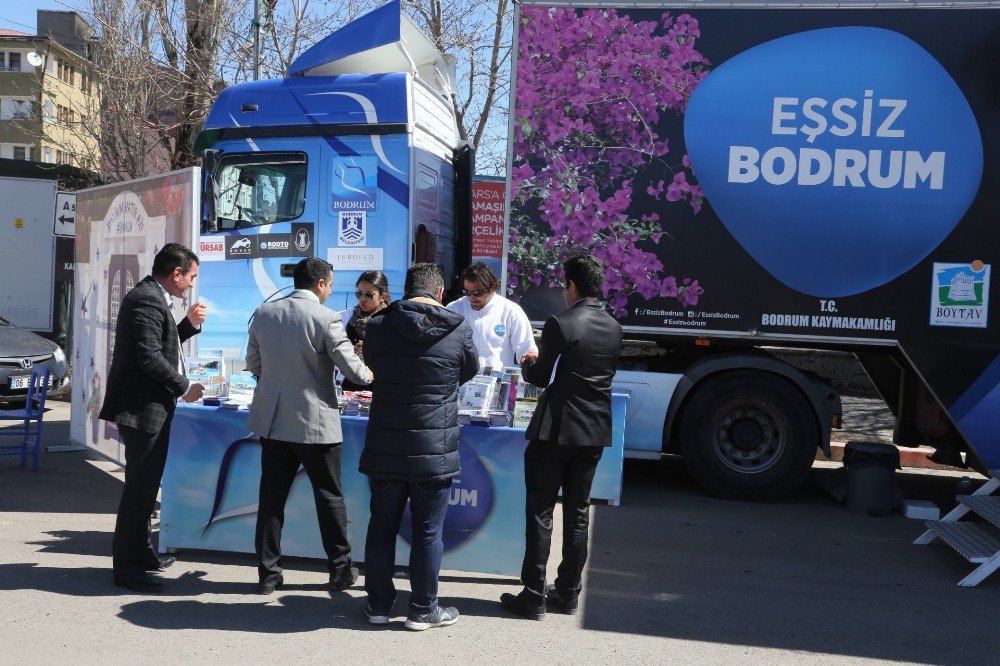 Eşsiz Bodrum Tanıtım Tırı Kars’ta