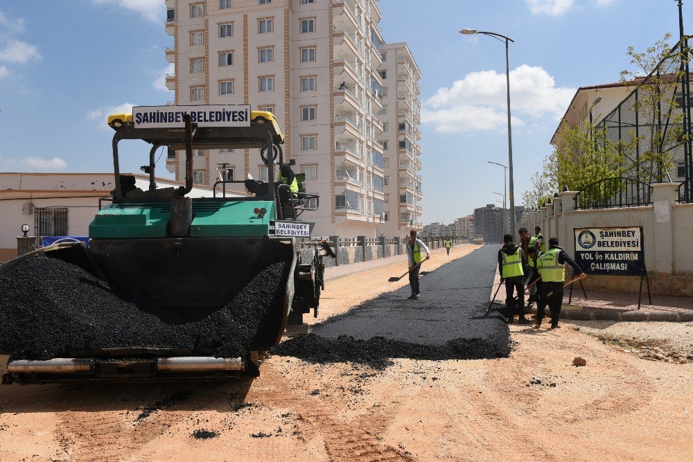 Şahinbey Belediyesi Asfalt Çalışmalarına Başladı