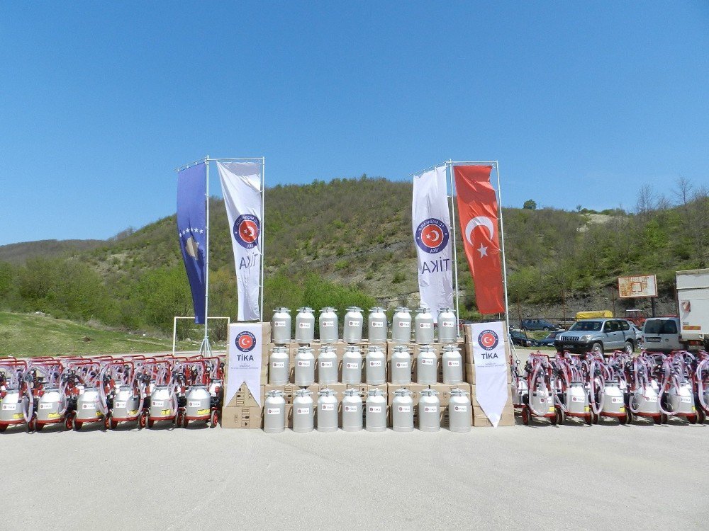 Tika’dan Kosova Süt Üreticilerine Destek