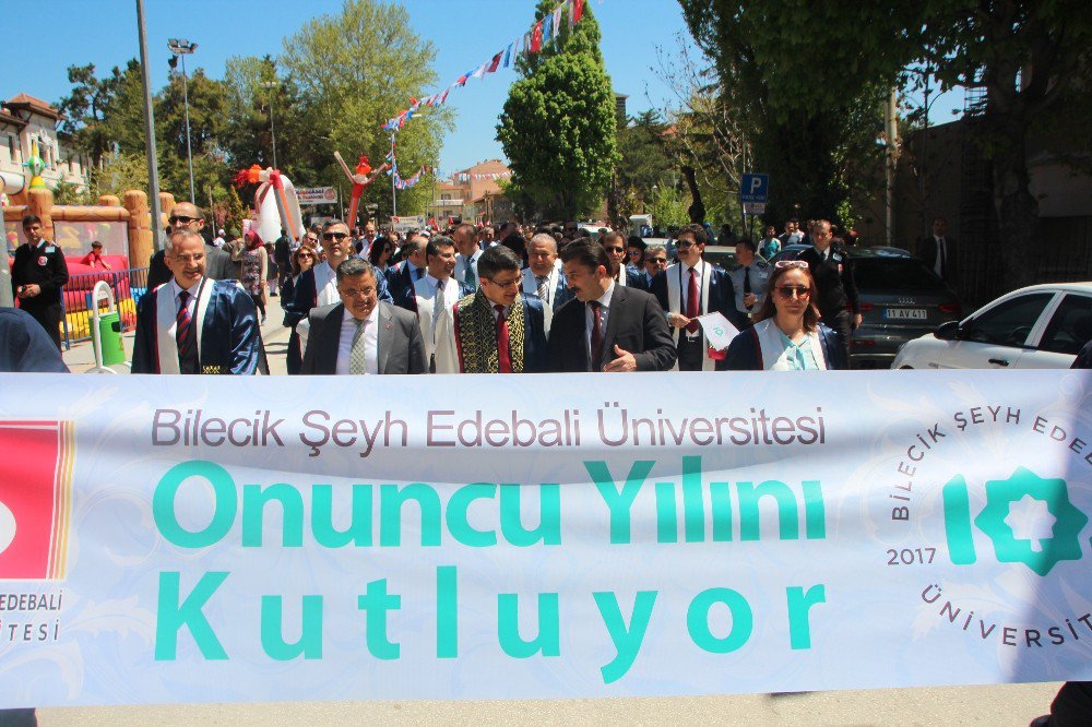 Bilecik Şeyh Edebali Üniversitesi’nin 10’uncu Kuruluş Yılı Kutlanıyor