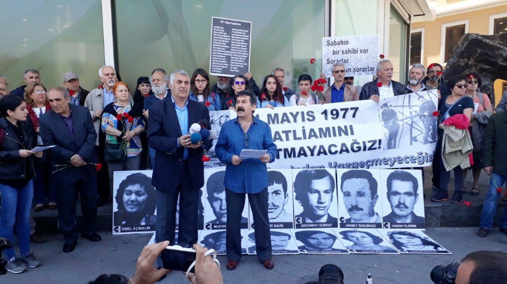 1 Mayıs 1977’de Hayatını Kaybedenler Kazancı Yokuşunda Anıldı