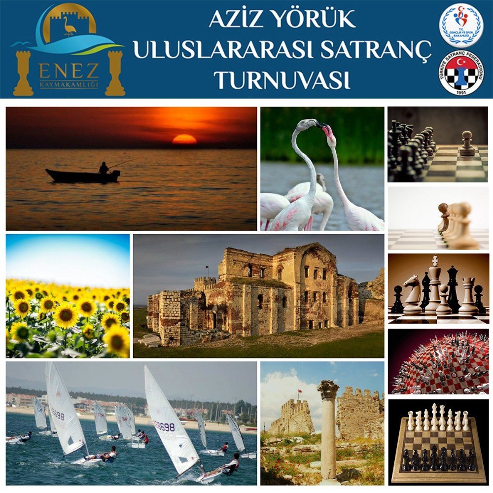 Enez, Uluslararası Satranç Turnuvası İle Sahnede