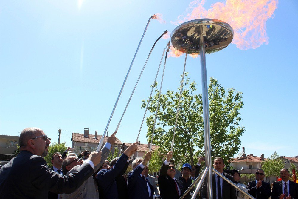 Gazdaş, Doğal Gaz Yakma Töreni İle Keşan İlçesine Doğal Gaz Sunmaya Başladı