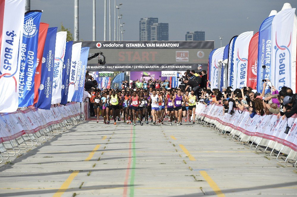 Vodafone 12’nci İstanbul Yarı Maratonu Pazar Günü Koşulacak