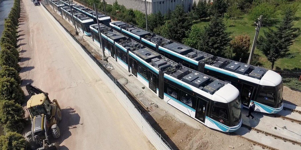 Akçaray Tramvay Araçlarının Altıncısı Da Teslim Edildi