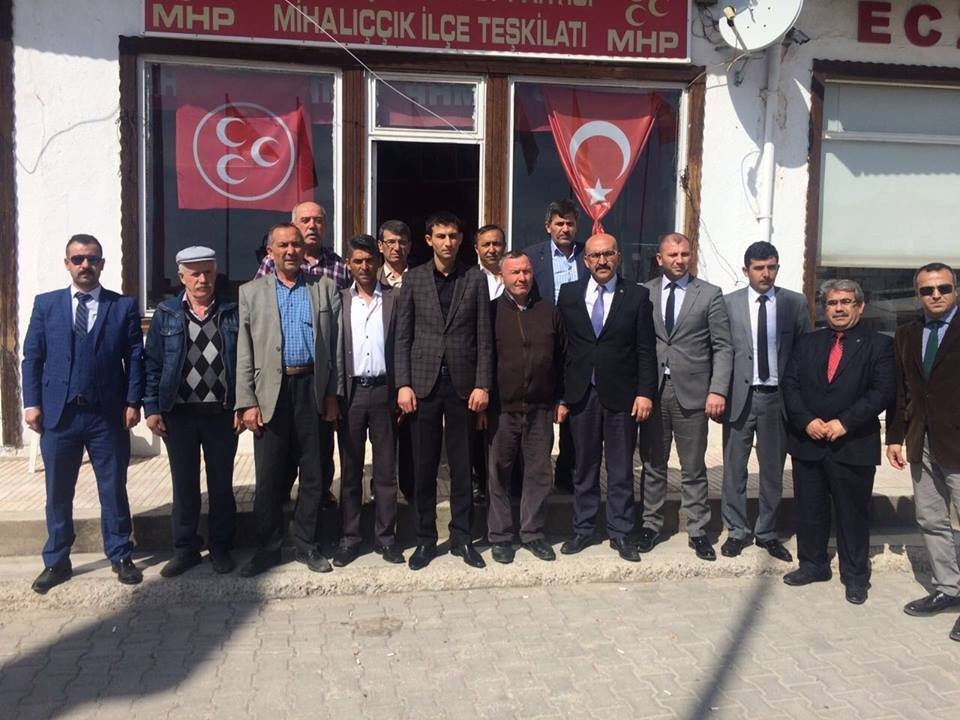 Mhp İlçe Başkanları Göreve Başladı