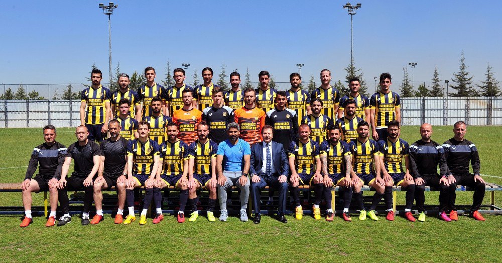 Mke Ankaragücü’nden İha’ya Şampiyonluk Pozu