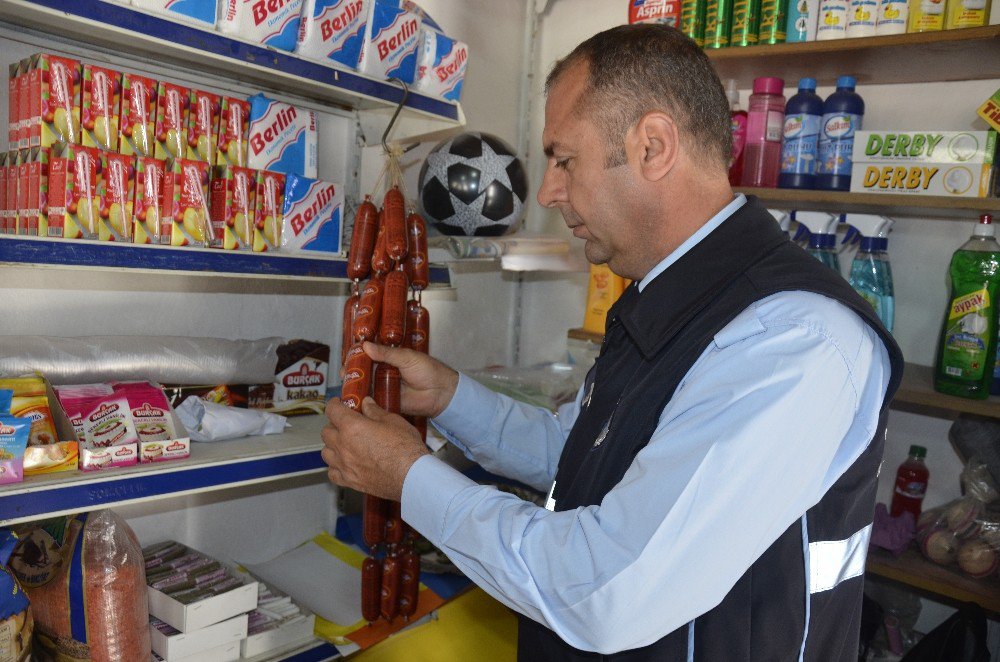 1,5 Ton Bozuk Gıda Maddesi İmha Edildi