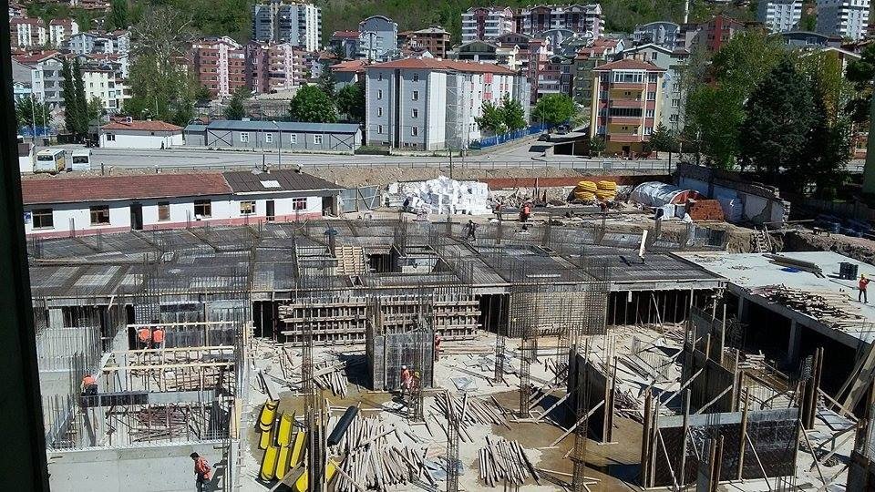 Tokat’ta Modern Adliye Binası İnşaatı Hızla Yükseliyor