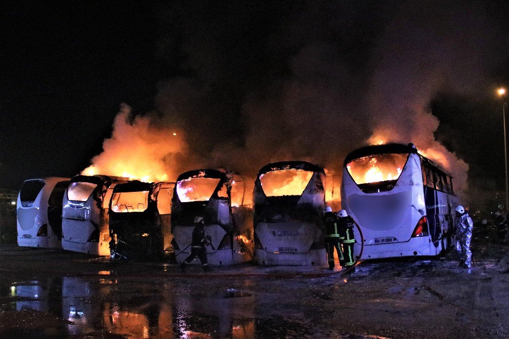 Yangının Boyutu Gün Ağarınca Ortaya Çıktı