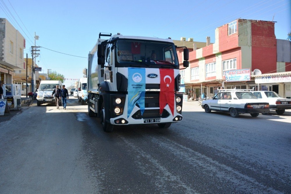 Ceylanpınar Belediyesi Araç Filosunu Güçlendirdi