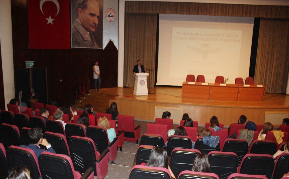 Türkiye Felsefe Öğrencileri Birliği Kongresi Erü’e Yapıldı