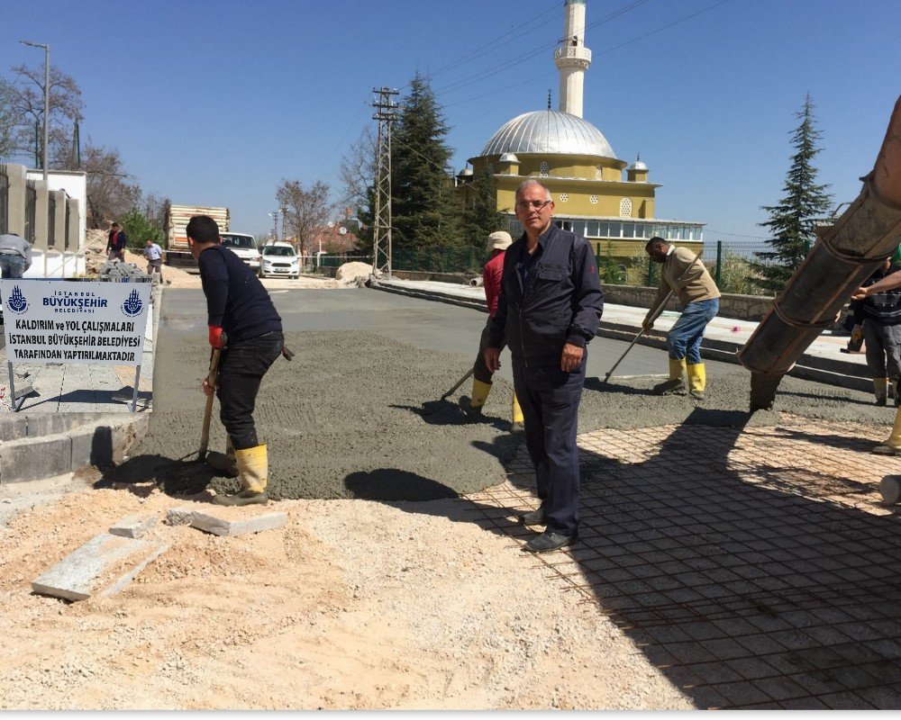 İstanbul Büyükşehir Belediyesinden Mahmudiye’ye Çevre Düzenlemesi