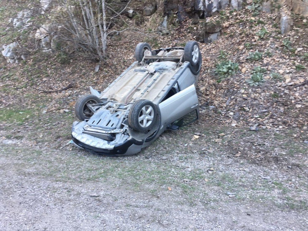 Domaniç’te Trafik Kazası: 1 Yaralı