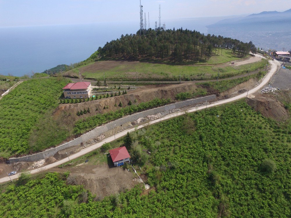 Boztepe Yolu Genişliyor