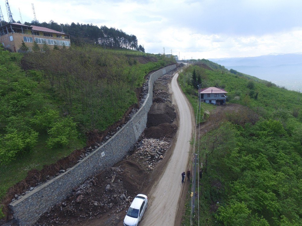 Boztepe Yolu Genişliyor