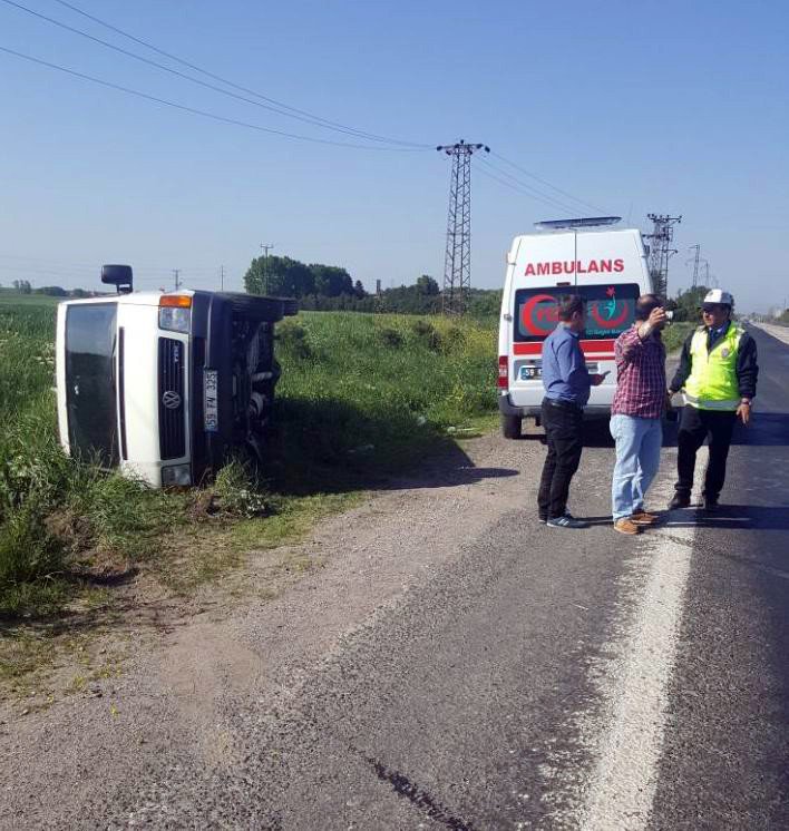 Tekirdağ’da Trafik Kazası: 1 Yaralı